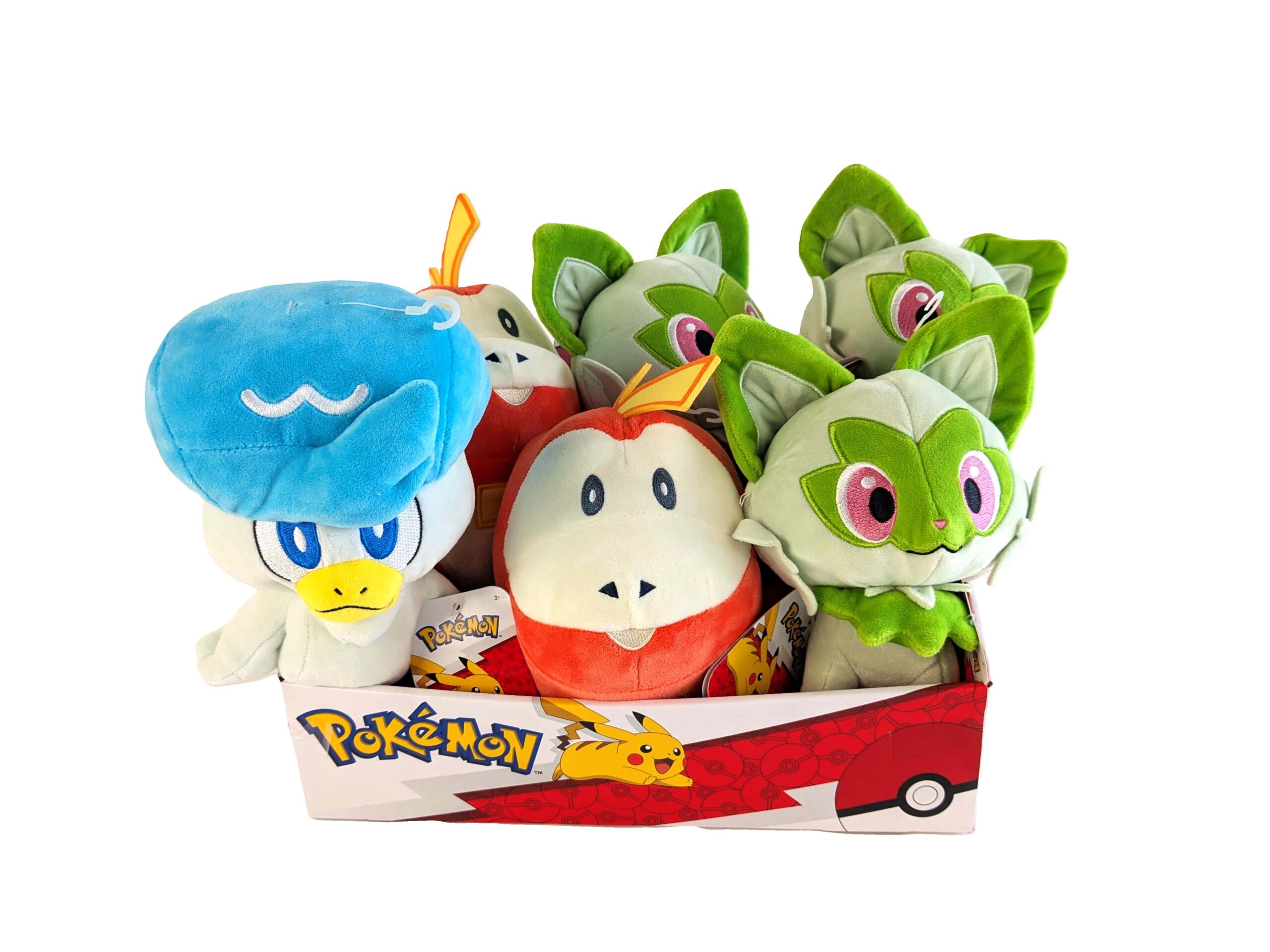 (Mis 2) POKEMON Peluche – 21cm GENERATION IX – In espo da 6pz – 3ass…x6